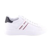 Hogan Läder Sneakers med Memory Foam Mellansula White, Herr