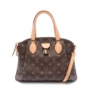 Louis Vuitton Vintage Pre-owned Canvas handvskor Brown, Dam