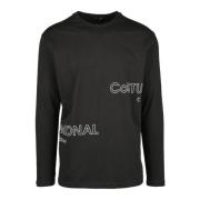 Costume National Modern Bomullst-shirt Black, Herr