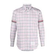 Thom Browne Tattersall Check Skjorta Multicolor, Herr