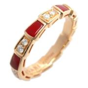 Bvlgari Vintage Pre-owned Metall ringar Red, Dam