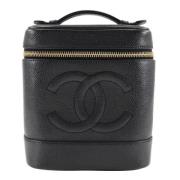 Chanel Vintage Pre-owned Laeder chanel-vskor Black, Dam