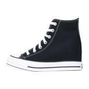 Converse Hög Topp Kil Plattform Sneakers Black, Dam