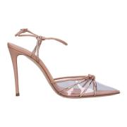 Casadei Med klack rosa Pink, Dam