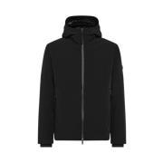 Peuterey Svart Bomberjacka med Primaloft Vaddering Black, Herr