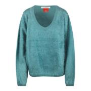 Absolut Cashmere Stickad Tröja Acf188001C Green, Dam