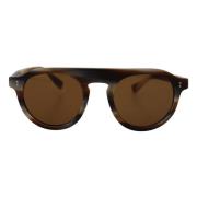 Dolce & Gabbana Tidlös Unisex Solglasögon i Sköldpadda Brown, Dam