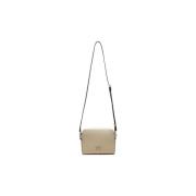 Calvin Klein Jeans Minimalistisk Polyeten Handväska Beige, Dam