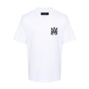 Amiri Kärnlogo Präglad T-shirt White, Herr