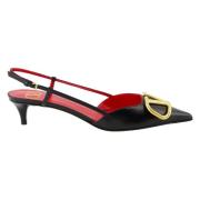 Valentino Garavani Svarta VLogo Signature Pumps Black, Dam