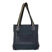 Gucci Vintage Pre-owned Canvas totevskor Black, Dam