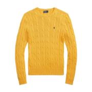 Ralph Lauren Pullover Yellow, Dam