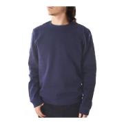 Guess Logo Band Sweatshirt - Blå Blue, Herr