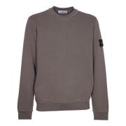 Stone Island Stiliga Sweaters Kollektion Brown, Herr