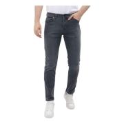 True Rise Jeans Herr Vuxna - Regular Fit - Stretchjeans Herr - Mm-R-10...