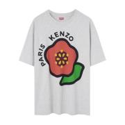 Kenzo Grå Pop T-shirt Lätt Jersey Portugal Gray, Herr