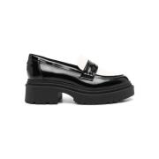 Guess Eleganta Läder Loafer Skor Black, Dam