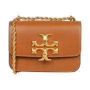 Tory Burch Liten konvertibel axelväska Brown, Dam