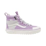 Vans Premium Läder Sneaker Kollektion Purple, Dam