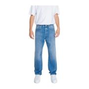 Replay Blå Bomull Denim Jeans Kollektion Blue, Herr