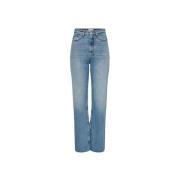 Only Baggy Bomullsblandade Jeanskollektion Blue, Dam