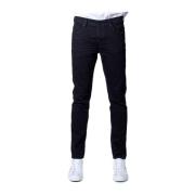 ONLY & SONS Svart Slim Fit Bomullsbland Jeans Black, Herr