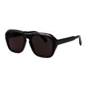 Dunhill Stiliga solglasögon Du0001S Black, Unisex