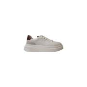 ASH Bordeaux Läder Sneaker Dam Höst/Vinter White, Dam