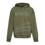 Diesel Sweatshirt S-Boxt-Hood-R9 Green, Herr