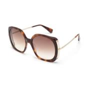 Max Mara Mm0079 52F Solglasögon Brown, Dam