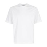 Paolo Pecora Bomull Bielastisk Jersey T-shirt White, Herr