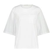 Lis Lareida Fick T-shirt Casual Rund Hals Kort Ärm White, Dam