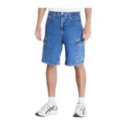 Calvin Klein Jeans Bomull Bermuda Shorts Kollektion Vår/Sommar Blue, H...