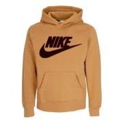 Nike Club Futura Hoodie med framficka Brown, Herr