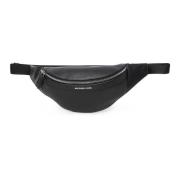 Michael Kors Svart Logoed Fanny Pack Tillbehör Black, Dam