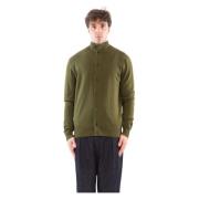 MC2 Saint Barth Lätt Merino Cardigan Green, Herr