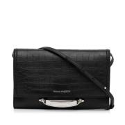 Alexander McQueen Pre-owned Pre-owned Laeder axelremsvskor Black, Dam