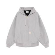 Carhartt Wip Grå Huva med Dragkedja Gray, Herr