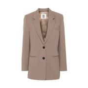 By Malene Birger Beige Polyesterblandning Jacka Beige, Dam