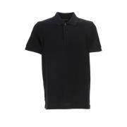 Tom Ford Klassisk Pique Polo Black, Herr