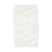 Gimaguas Midi Skirts White, Dam