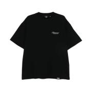 Represent Svart Bomull T-shirt med Logotryck Black, Herr