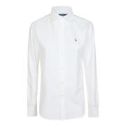 Ralph Lauren Knapp Front Skjorta White, Dam