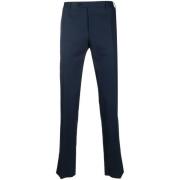 Canali Slim-Fit Chino Byxor Blue, Herr