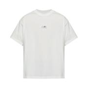 MM6 Maison Margiela Vit Crew Neck Logo T-shirt White, Herr