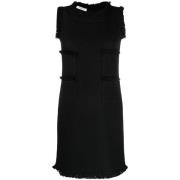 Charlott Short Dresses Black, Dam