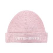 Vetements Mössa med logotyp Pink, Unisex