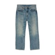 R13 Blå Stonewashed Denim Jeans Blue, Herr