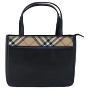 Burberry Vintage Pre-owned Laeder handvskor Black, Dam