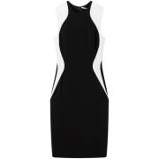 Stella McCartney Svart/Vit Bodycon Klänning Black, Dam